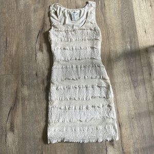 Beautiful cream max studio medium dress